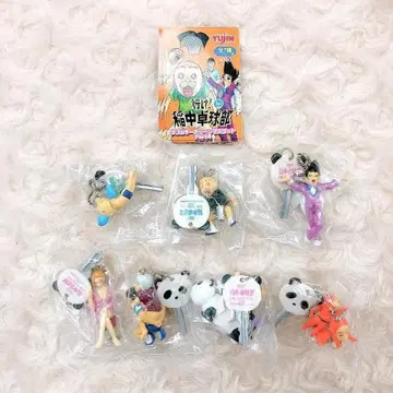 [노멀 7종] 이케! 이나카 탁구부 더블 키체인 마스코트 Part4