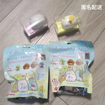 [ 미개봉 새상품 ] 스미코구라시 4세트 탁상 클리너 물총 마스코트