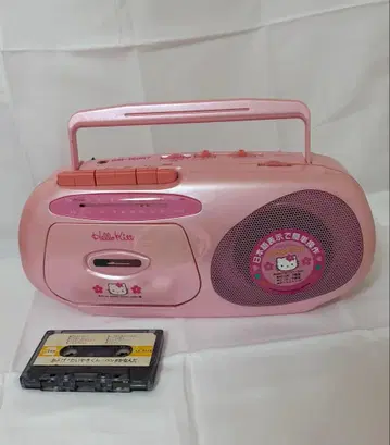 가격 인하! [하자품] 레트로 Hello Kitty 라지카세 핑크