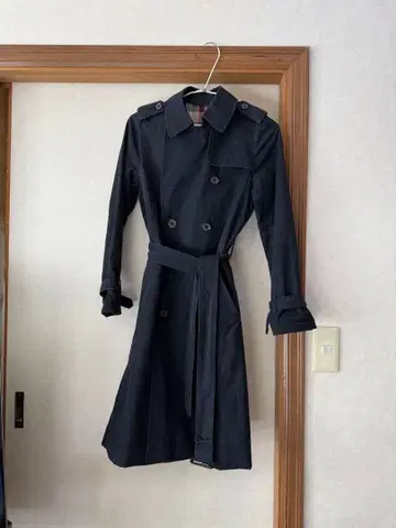 매킨토시 철학 정가 약 85000엔 트렌치코트 네이비 36