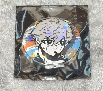 블루 록 트레이딩 홀로그램 캔뱃지 나기 세이시로 마즐