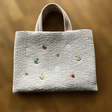 비오는날 페이러 콜라보 베이지 백