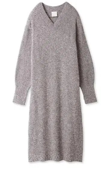 택 포함 새상품 젤라또피케 멜란지 핫모코 원피스 차콜 그레이