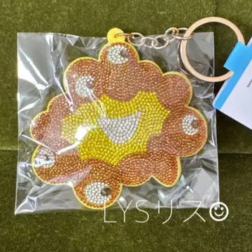 EXPO2025 미야쿠미야쿠 큐빅 마스코트 골드 키링