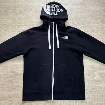 THE NORTH FACE 블랙 풀 집업 후드티 M