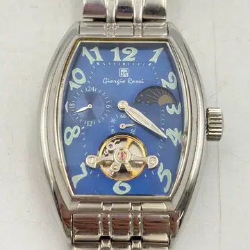 조르지오 로시 오토매틱 남성용 워치 실버 1012-S7115h