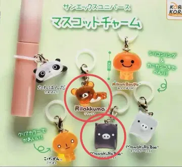 리락쿠마 마스코트 참 모노크로부