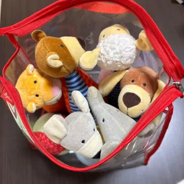 보넬룬드 동물 디자인 봉제 인형 8개 세트