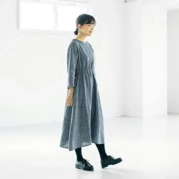 fog linen work / 원피스 (체크)