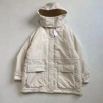 [ 새상품 택 포함 ] UNIQLO 하이브리드 다운 코트 내추럴 3XL