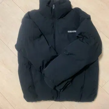 CONVERSE 블랙 다운 자켓