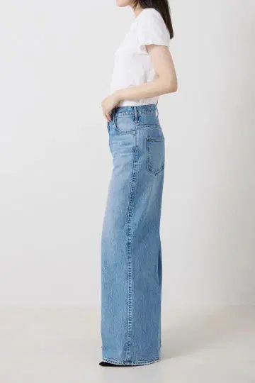 upper highs 와이드 스트레이트 데님