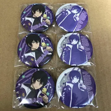 가정교사 히트맨 REBORN! 캔뱃지 히바리 쿄야 드림 복권 세트