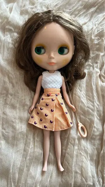 네오 브라이스 인형 브라운 머리 그린 오렌지 파랑 눈