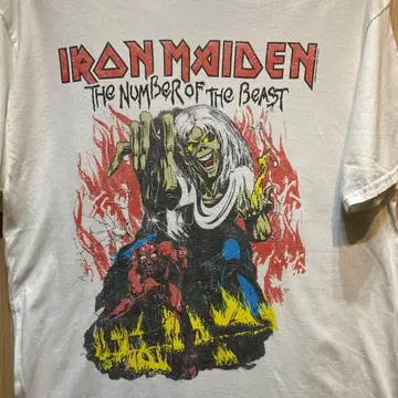 아이언 메이든 T셔츠 The Number of the Beast