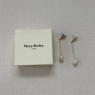 Stacy Brulee 빈티지 펄 귀걸이