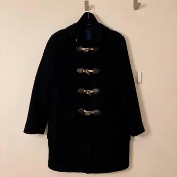 g-stage 네이비 더플 코트 후드 부착