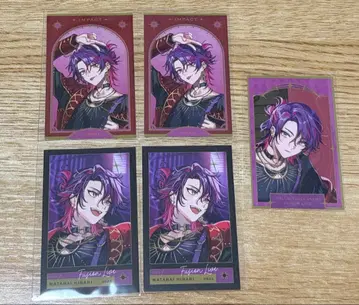 IMPACT 랜덤 사진풍 카드 와타라이 히바리 묶음 판매