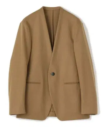 울 플란넬 칼라리스 1B 자켓 FOX BROTHERS