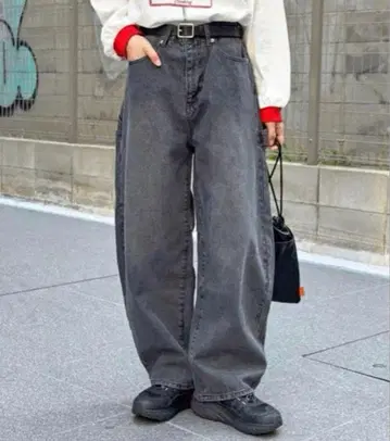 CPCM 커브 페인터 데님 팬츠