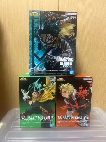 히로아카 미도리야 이즈쿠 데쿠 바쿠고 카츠키 피규어