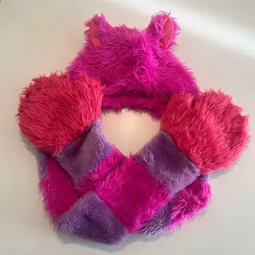 체셔 고양이 머플러 팬캡