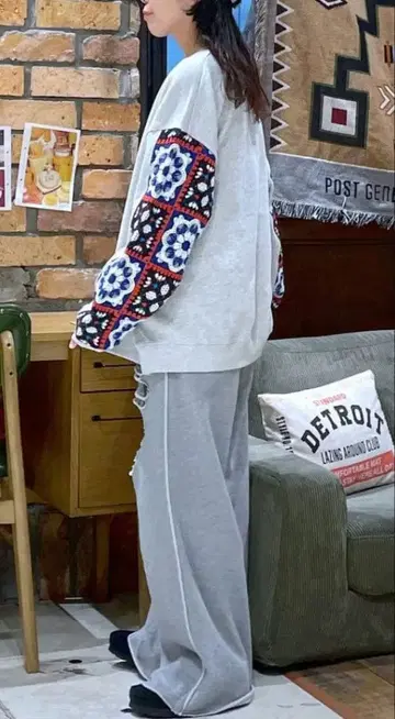 쿠로시에 콤비 풀오버