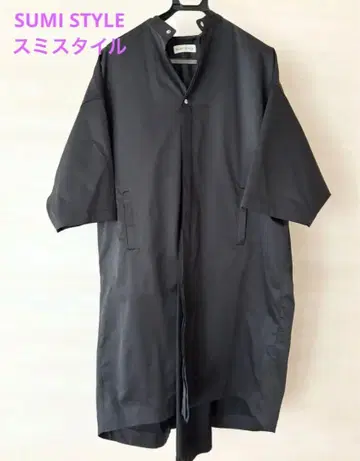 SUMI STYLE 스미스타일 블랙 트렌치코트 프리 사이즈