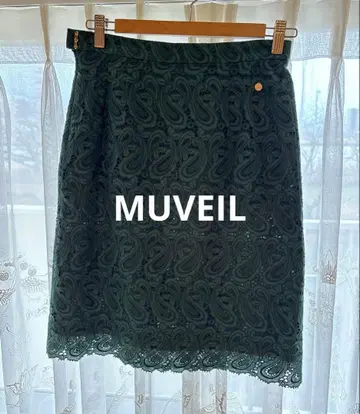 MUVEIL 뮤베일 스커트 레이스 새상품급