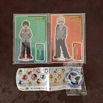 미도리야 이즈쿠 바쿠고 카츠키 아크릴 스탠드 캔뱃지