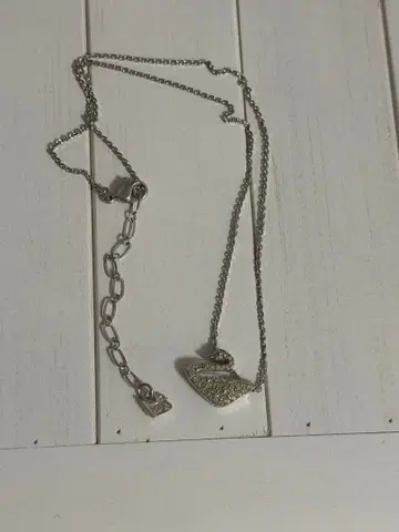 스와로브스키 목걸이 실버