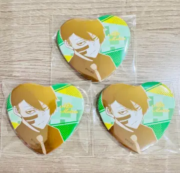 토우겐앙키 무타노 무진 애니메이트 한정판 하트형 캔뱃지 원작 그림