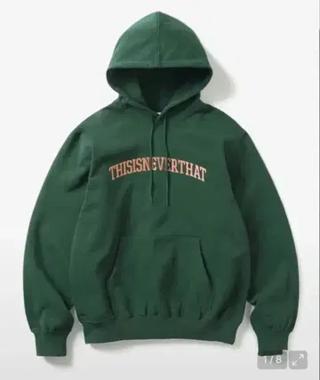 thisisneverthat 후드티 다크 그린 네버더