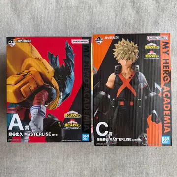 [ 미개봉 새상품 ] 히로아카 제일복권 정의의 형태 A상 C상 2점 세트