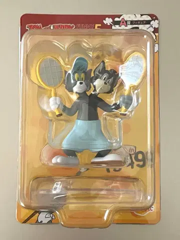 미사용 새상품 happy복권 톰과 제리 A상 피규어 톰과 부치