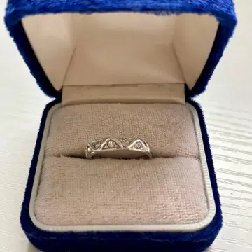 엘레강트 실버 반지 다이아몬드풍 링 유품 정리 1226-a38