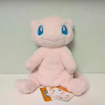 새상품 봉제 인형 뮤우 흐물흐물 섰다! 봉제 인형 M 포켓몬스터
