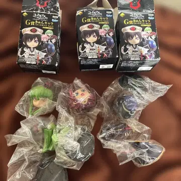 [ 제일복권 코드기어스 반역의 를르슈R2 ] G상 3체 세트