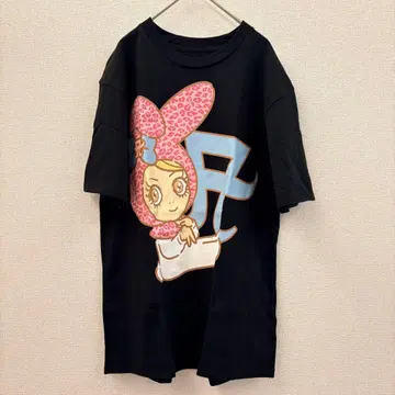 하마사키 아유미 ayupan 마이멜로디 T셔츠 블랙 L