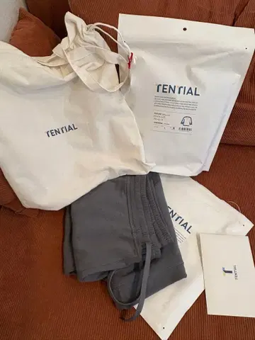 BAKUNE 웜 크루넥 상하의 세트 L 다크 그레이 미착용