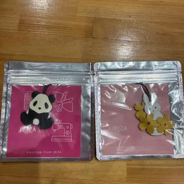 [ 미개봉 새상품 ] IBIZA 이비자 팬더 & 토끼 백참