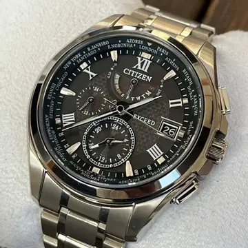 [새상품급] CITIZEN EXCEED 엑시드 솔라 전파 티타늄