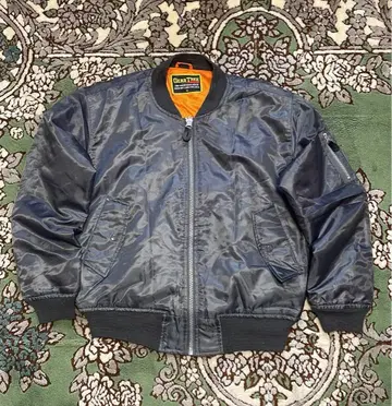 MA-1 플라이트 자켓 아우터 그레이 구제 의류 남성용