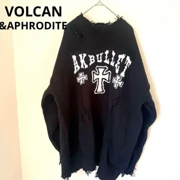 볼칸 & 아프로다이티 크로스 데미지 니트