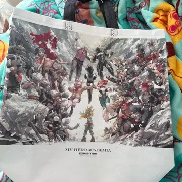 나의 히어로 아카데미아 히로아카 원화전 키 비주얼 쇼퍼