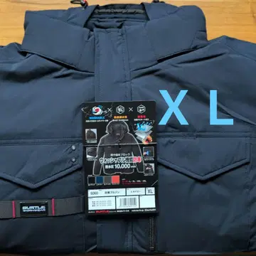 [미사용 새상품] 바틀 방한 블루종 5060 XL 네이비