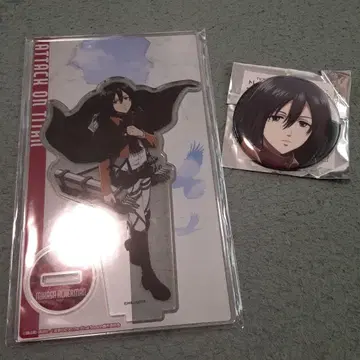 진격의 거인 미카사 아커만 아크릴 스탠드 세트