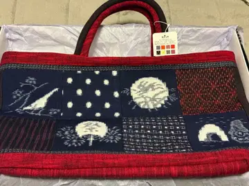 기우에몬 포시즌 토트 빨간색