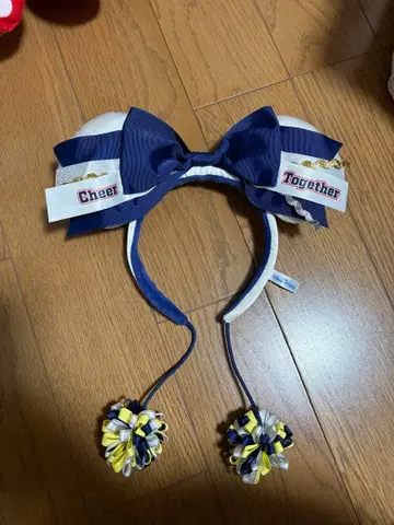 디즈니 머리띠 미니 치어걸
