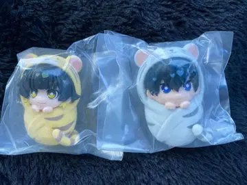 블루 록 포근포근 아기 싸개 마스코트